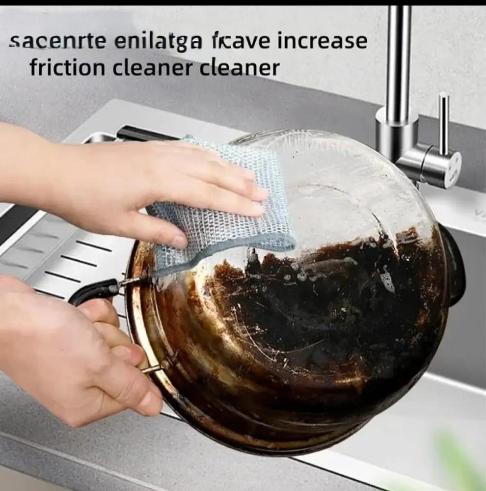 10 Pcs Durable And Washable Material Cleaning Cloth